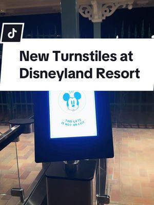 We are getting new turnstiles at the Disneyland Resort Entrance. Are you excited about this? #disney #disneyland #disneyadult #disneyadults #distok #disneypark #disneylandcaliforniaadventure #disneylandcalifornia #themepark #themeparks #themeparkstiktok 