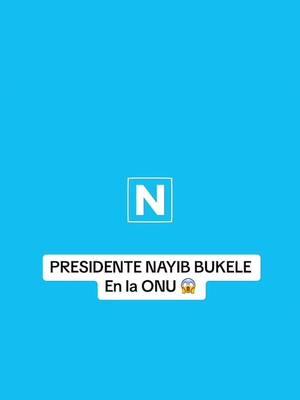 #onu #bukele #vision 