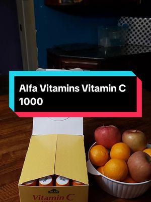 Alfa Vitamins Vitamin C 1000 mg #supplement #supplementsitakedaily #supp #health #wellness #immunebooster #holidayhaul 