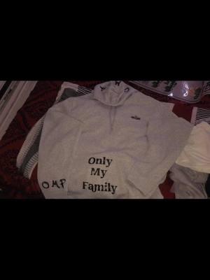 NEW MERCH #OMF (ONLY MY FAMILY) DM FOR YOURS NOW #omf💚 #merch #newmerch #woelife #clothing #clothingbrand #trending 