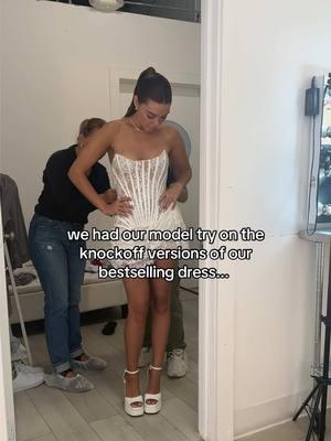 Our signature corsetry can't be replicated. Dont fall for cheap knockoffs! #heiressbeverlyhills #luxuryfashion #timelessfashion #slowfashion #qualityclothing 