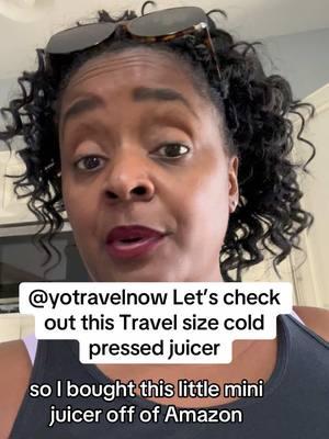 @yotravelnow travel hack: Travel sized cold presseed juicer?  So how did it do? #travelgadgets  #traveltips #coldpressedjuice #coldpressed #healthylifestyle #healthyliving #travelhealthy #fyp #fypシ゚viral 