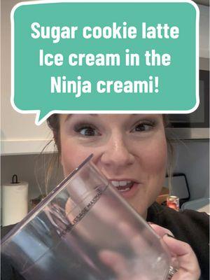 #creatorsearchinsights ninja creami recipes! Sugar cookie latter ice cream! #ninjacreami #ninjacreamirecipe #icecreamrecipe #coffeeicecream #sugarcookielatte #christmas #christmasrecipe #christmasrecipes @Ninja Kitchen 