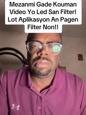 Mezanmi Gade Kouman Vidéo Yo Led San Filter. Si Tiktok Femen, Tout Moun Ap Vin Led. #nofilters #comedy #haitiancomedy #komediayisyen #haitien #ronyjanvier1 #ronyjanvier #evangelique #evangeliquehaiti #haitiantiktok #labible #thebible #bibla #kozekretyen #africantiktok #lapriere #foryourpage #psaume #haitian #jesus #church #god #jezi #video #funny #music #adoration #gospel #fyp #song #haiti #ayiti #bondye #dieu #eglise #page #christian #poupageou #haitien #chretien #portauprince #haiti #delmas #petionville #africa #viral #pourtoi #musique #ayisyen #evanjilhaiti #kingdomfmht #motivation #haitian i#haiti#cafespirituelpromo #ayisyen #wanament #kanal #canal #radio #television #lakay 