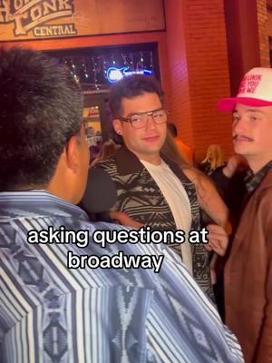 he def caught me off guard #broadway #nashville #tennessee #fyp #interview #question #comedy #fake #adult #over21  This video does NOT promote/motivate/influence violence or the use of drugs or alcohol by any means