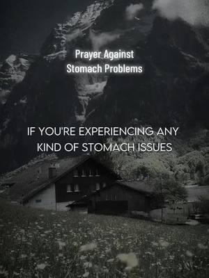 Prayer against stomach problems #prayer #healingprayer #prayerforhealing 