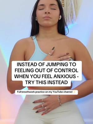 Feeling anxious?? Dont forget that you are the master of your emotions. Dont panic, get curious🫶🏽 #breathworkforemotions #anxietytips #mentalhealthtips #emotionalregulation #breathworkforhealing 