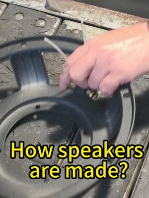 How speakers are made?#speaker #car #dj #subwoofer #woofer