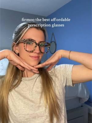 DO NOT spend $400 on prescription glasses when you can get these for $15 with code XFIH50 @Firmoo Glasses #firmoofzh #eyeglasses #pt #firmoo #perscriptionlenses link to this pair in my bio these are the #Grace20210 lense 🫶🏼