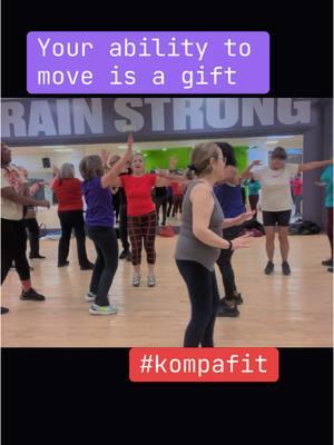 Your ablility to move is a gift #kompafit #christmas2024 #sékwékòw #movethatbody #blessed #holidayspirit #holiday2024 #zumba #december2024 #danceworkout #fitness #workout #exercise #shakeyourbody #funworkout #raboday 