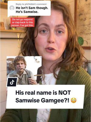 Replying to @phil16866 samwise gamgee isn’t his real name #samwisegamgee #thelordoftherings #tolkientok #tolkienlore #lordoftherings #lordoftheringstok #lordoftheringstiktok #samgamgee #tolkientiktok 