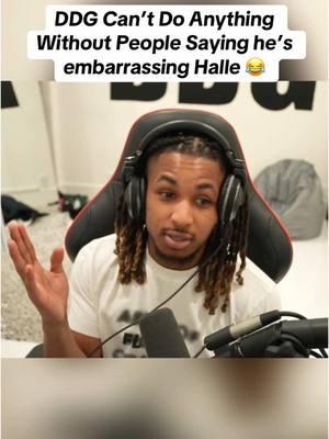 Ddg not lying tho 😭😂 #ddg #pontiacmadeddg #hallebailey #funny #meme #fyp #fypシ゚viral 