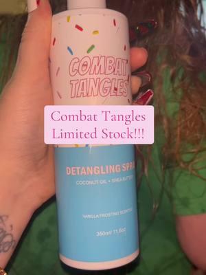 @Combat Gel is a must have grab the Combat Tangles while its still in stock!! #combatgel #combattangles #detanglehair #detanglingspray #haircare #limitedstock 