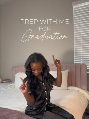 It’s that time: Prep with me for graduation🥂🎓  #graduation #dayinmylife #blackcreators #grwm #nccu #Vlog #blackgirlluxury 