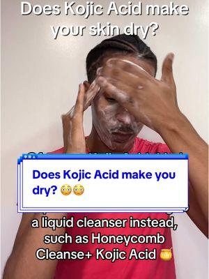 Get the benefits of Kojic Acid, without the drying effects of Soap! ##darkspottreatment##darkspotskincare##skincarefordarkspots##kojicacidsoap##brighteningskincare##brighteningsoap##nightskincare##evenskintone