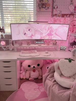 🌸🌸🌸#fy #setupgaming #fypシ #girlgamer #pink #pinksetup #cutecore🎀🦴🍮🐾 #kawaii #fyp #setup #aesthetic #pinkaesthetic #cute #kawaiicore #cutecore #girly #girlytok #GamingSetup 