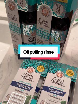 Guru nanda for christmas! #holidayhaul #gurunanda #gurunandaoilpulling #oilpulling #oralhygeine #healthymouth #whiteteeth #whitesmile #teethwhitening #tiktokshopmadebuyit #backinstock 