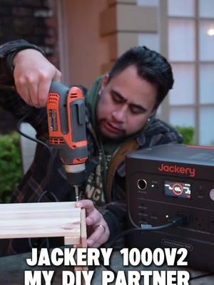 DIY anywhere with Jackery 1000V2! 🛠️⚡ Power tools & handmade gadgets in off-grid outdoor or backyard setups—what will you create? #jackery #jackery1000 #jackery1000V2 #diyproject #offgridpower #homebackuppowerstation #offgridlife #whatcanjackerypower @jackery.store.us