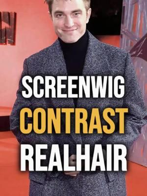 Screen Wigs vs. Real Actors' Hair.  #actor  #fyp  #rachelmcadams  #nicolekidman  #robertpattinson  #1min