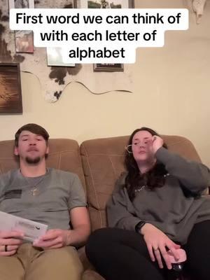 Alphabet challenge! #marriage #wifey #fyppppppppppppppppppppppp #alphabetchallenge #laughitsfunny #wheeze @Julia Blue 