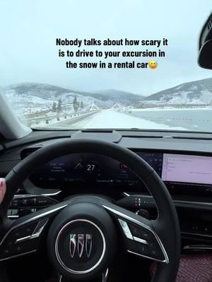 Nobody told me anything, i was scared the last 10 minutes driving through the mountains 😅😂😂  & im used to the snow but scary lol  #colorado #coloradosnow 