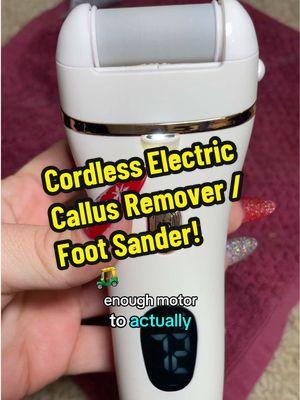 Callus remover & Foot Sander tool! How to keep your feet smooth!  #TTSDelightNow #giftguide #tiktokshopholidayhaul #footcaretips #callusremoval  Whats the best callus remover? Foot sander that works! 