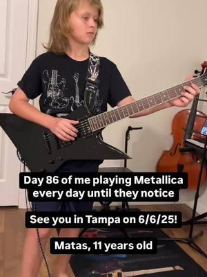 @metallica @jameshetfield @kirkhammett @larsulrich @robtrujillo @qprimemgmt @98rocksthebay  #metallica #m72tour #m72 #nothingelsematters #jameshetfield #kirkhammett #larsulrich #robtrujillo #98rocktampabay #bearmusic529 #matas #guitar #guitarkid #guitarist #foryou #foryoupage #fyp #qprimemanagement 