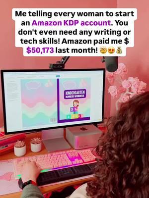 I’m so happy I decided to open my Amazon KDP account - I never looked back! Comment “ME” to get my full Amazon KDP Guide!   #howtomakemoneyonline #extraincomeonline #sidehustlesecrets #howtoworkfromhome #amazon #sidehustleforbeginners #mom #women