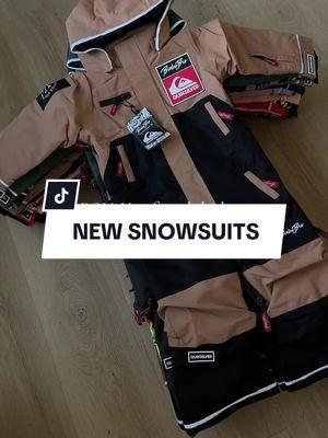 Not 1. Not 2. Not 3. BUT 14  SNOWSUITS! 😱🤩❄️ #binkybro #snowsuits #snowseason #winter #kidstyle #trendytoddler #ski #snowboard 