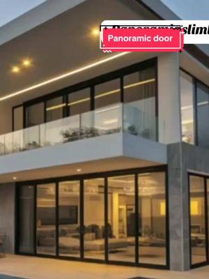 Custom made heavy duty panoramic aluminum slimline sliding door system #door #slidingdoor #glassdoor #aluminumdoor #aluminiumdoor #windowsanddoors #doorsandwindows #panoramic #slimline #custom #test 