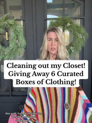 Cleaning out my Closet! Giving Away 6 Curated Boxes of my Clothing! You have until Dec 22nd 2024 at midnight CST to enter! Six winners will be announced on Dec 23 2024!                                                    2 boxes size 6 2 boxes size 8 2 boxes size10/12 None of these pieces fit me anymore and they’re all so good that I wanted to share them with you. So if you would love a little surprise of some preloved clothing sent your way then comment interested and the size of box you would be interested in down in the comments below. Or if you know anyone that’s in the need of something that you think would be a lift for them to receive a box like this enter them:) #giveaway #refashion #closetcleanout #closet #upcycle #rework #DIY #thriftflip #rework #upcycling #upcycle  #DIY #thriftflip #homedecor #upcycles #rework #upcycling #thriftflip  #organize #reuse #recycle #secondhandstyle  #transform #oldtonew #upcycleddesign  #makers  #upcyclersoftiktok  #makersoftiktok  #upcycling  #sustainableliving #sustainsblestyle #diystyle #ecostyle #ecodesign #vintage 