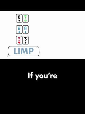 Limping feels cheap, but it’s expensive. Fold the bad hands and stop bleeding chips. #PokerTips #PokerNight #PokerGame