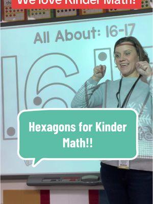 We love #kindermath! #tarawest #misskindergarten #kindergartenmath #hexigon #teachertips #kindergartenteacher #teacherlife #tiktokteacher #fyp #foryoupage #kindergarten #dayinthelifeofateacher #teachersoftiktok #mrsrowethekinderteacher #teachersoftiktokfyp #teachersbelike #teachertiktok #teachingontiktok #teachertiptuesday 