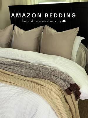 Just love 🥹🤍  #CapCut #cozymaker #bedsure #amazonhome #amazon #bedding 