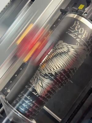 Laser engraving 40oz full wrap tumblers. Doesn’t get any faster than this.  Love my Trotec Speedy 360  @GS2 Awards   #laserengraving #lasermarking #lasertutorials #laserbusiness #tumbler #makersoftiktok #co2laser