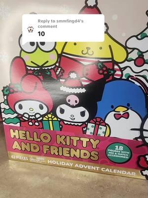 Replying to @smmfingd4 YaY another day another cute Hello Kitty and friends character!! And how cute is the 🎁 #adventcalendar #advent #hellokitty #hellokittyandfriends #christmas #hellochristmas #christmascountdown #tistheseason #fyp #foryoupage #fypシ゚viral 