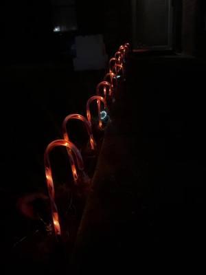 Christmas candy cane light #christmaslights #rosni #christmaslight 