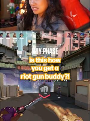 this is how you get the riot gun buddy 😭 W Sage  - - #Valorant #valorantfunny #valorantmemes #valtok #GamingOnTikTok #valorantclips #GamerGirl #turnuptaco #riotgunbuddy 