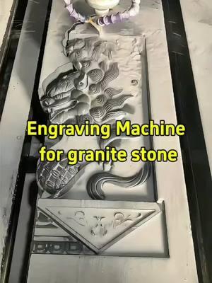 Engraving Machine for granite stone cnc machine in China #stonecuttingmachine #ruishengmachinery 