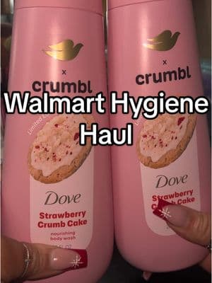 My best Walmart haul 🫧🎀🧖🏾‍♀️🛍️🍰💕🍪  #dovexcrumble#dove#crumble#walmart#walmarthaul#walmartfinds#walmartshopping#bodycarehaul#selfcareshopping#shoppinghaul#selfcarehaul#limitededition#sprayhandsanitizer#dovecrumblcollab#bodycology#bodyfantasies#dovebodywash#vanilla#strawberry#hygienewithdiamond#onyxbathhouse @Dove Beauty & Personal Care @Walmart @Bodycology @Scent Theory @Crumbl @Body Fantasies @ONYX Professional® 