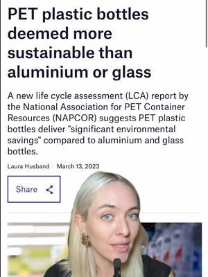 Should celebs and creators be responsible for finding more sustainable packaging solutions for their products? #plastic #cpg #packaging #Sustainability #alexcooper #unwellhydration 