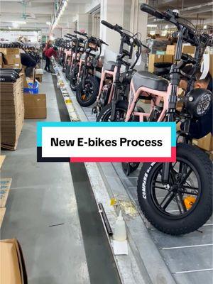 New Popular Fatbikes and Electric bikes are processing. #ebike #ebicycle #ebikefactory #miniebike #fatbike #citybike #mountainbike #chinafactory #electricbike #electricbicycle #bulkproduction #ebikelife #OEM #ebikemanufacturer #ebiketiktok #originalfactory #masscustomization 