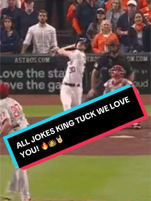 KING TUCK THINKING HOME RUNS WILL COME JUST AS EASY AT WRIGLEY AS THEY DID AT THE JUICE BOX 🔥 #houston #astros #astrosbaseball #htown #spacecity #MLB #baseball #homerun #kingtuck #chicago #cubs #cubsbaseball @Houston Astros @Cubs 