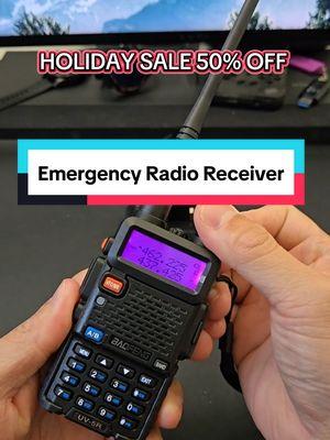 Holiday sale 50%off. FM Ham Transceiver Two way walkie talkie radio. #radio #hamradio #justincase #Transceiver #prep #homestead #walkietalkie #radioreceiver  #TikTokShopCyberMonday #TiktokShopHolidayHaul #giftideas #fypシ゚viral #giftideas #shopping #hunting #Hiking #radio #Outdoors #campinggear #ameteurradio #hamradio #baofeng #5RM #nagoya #antenna #transmission #radio #uv5r #baofeng #prepping #shtf #gmrs #amatuerradio #uv5r #baofenguv5r #baofenguv_5r #baofengradio #baofenguv_82 #emergencyradio #survivalradio #survival #survivaltips #survivalskills #tiktokshopbacktoschool #BestofTech #TikTokShop #treasurefinds #fallfinds #TTSLevelup #tiktokpromotion #DealHunters #ready4school #falldealsforyou #TikTokShopDealsforyoudays #DealsForYouDays #DealsForYou #TreasureFinds #2024BackToSchool #spotlightfinds #FallDealsForYou #FallFreshness #RushReady #FallDealsForYou #WhatTheTech #TouchdownDeals #sunsetsavings #christmastiktok #christmasgift #affordable #creatorsearchinsights #christmasgiftideas #christmasgifts #giftsfordad #giftsforhusband #giftsforboyfriend #ttshop #tiktokshopfinds ##stockingstuffers #stockingstuffer  #tiktokshopcybermonday #tiktokshopblackfridaysale #tiktokshopblackfriday #blackfriday #blackfridaydeals #blackfridayearlydeals #cybermonday #cybermondaydeal #cybermondaydeals   