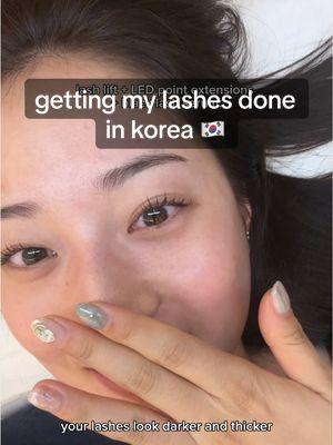 the prettiest my lashes ever looked 😩 (@deborahbeauty_ on ig) #korea #seoul #lashlift #lashperm #ledlashextension #lashextension #koreanbeauty #kbeauty 