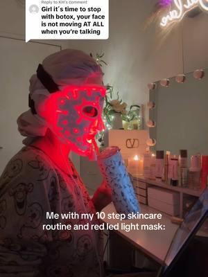 Replying to @KH I’ve never had botox so…  #redlighttherapy #redledlights #redlightmasktherapy #redlighttherapybenefits #ledlightmasktherapy 