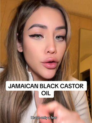 One of the ingredients that actually work is Jamaican black castor oil! So good for eyelashes, skin, and hair ✨🥰 one of my favorite oils is the jamaican castor oil for sure  #jamaicanblackcastoroil #jamaicancastoroil #blackcastoroil #jamaicanblackcastoroilbenefits #tiktokshopfinds #newyearnewme 