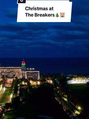 There's no place like The Breakers for the holiday season! Step into pure luxury at the original home of R&R in the heart of Palm Beach and unwind from the hectic holidays.   #ThePalmBeaches #LOVEThePalmBeaches #visitflorida #lovefl #florida #soflo #palmbeach #thebreakers #thebreakershotel #placestostay #christmas2024 #xmas #holidayseason #holidayvacation #besthotels #beachfront #palmbeachluxury   📍 Palm Beach, FL 📽️  @BuzzAbove 