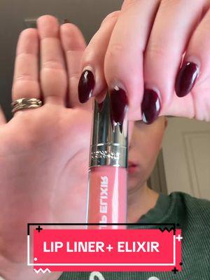 Elevate your lip game with this long-lasting Lip Liner & Elixir 💋👄💄#lipliner #lipelixir #liptutorial #peelofflipstain #lipstain #lipgloss #lipmakeup #lipstick #giftideas #tiktokmademebuyit #spotlightfinds #giftforher #makeuptutorial #liphacks #liptok #makeuptok 