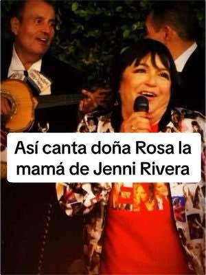 Asi canta Doña Rosa Rivera la mamá de Jenni Rivera en su aniversario luctuoso. #jennirivera #jennyrivera #ladivadelabanda #natalyrodriguez #donpedrorivera #doñarosa #doña #rosarivera 